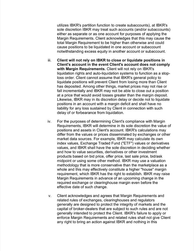 Interactive Brokers Client Agreement — page 9 of 30